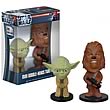 Star Wars Yoda and Chewbacca Ultra-Mini Bobble Heads 2-Pack